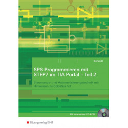 SPS-Programmieren mit STEP7 im TIA Portal - Teil 2 - Arbeitsheft