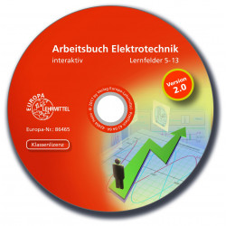 Arbeitsbuch Elektrotechnik LF 5-13 interaktiv - Lehrermehrplatz- oder Klassenlizenz