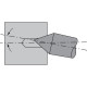 Zentrierbohrer Form R  DIN333  Radius 1