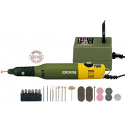 MICROMOT 50/E, Netzteil und 34 Einsatzwerkzeuge im Koffer