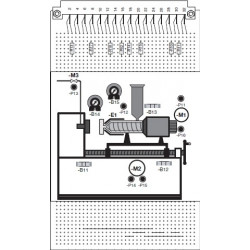 Bausatz Platine Prozesssimulation inkl. Bedruckung & Bauteile