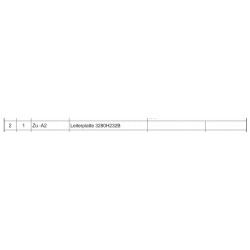 Leiterplatte 3280H232B (im Bausatz enthalten)