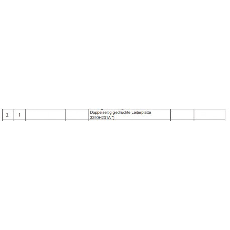Leiterplatte 3290H211A/H231A