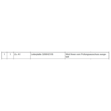 Leiterplatte 3280H231B