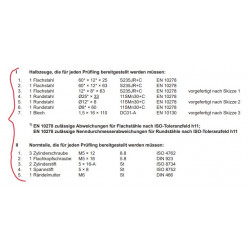 Halbzeuge , Normteile