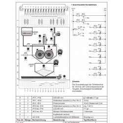 Bausatz Platine Prozesssimulation inkl. Bedruckung & Bauteile