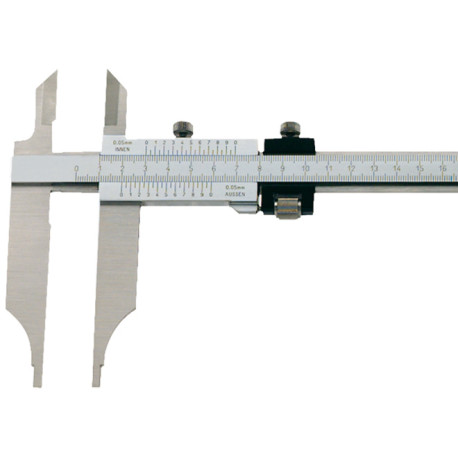 Werkstattmessschieber 300 mm ohne Feineinstellung mit Messerspitzen