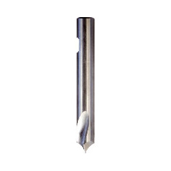 Vollhartmetall-NC-Anbohrer 90 Grad 10 mm Schaft DIN 6535 HB