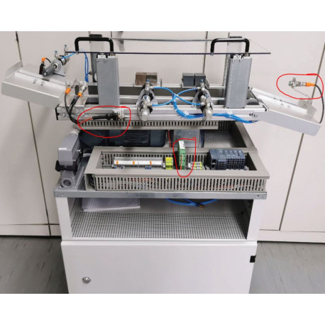 Paket Ultraschall- und Temperatursensor + Befestigungswinkel