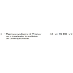 Gewindegrenzlehrdorn DIN 2280 M12 IDO 6H