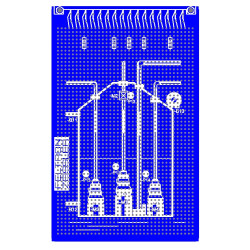 Bausatz Platine Prozesssimulation inkl. Bedruckung & Bauteile