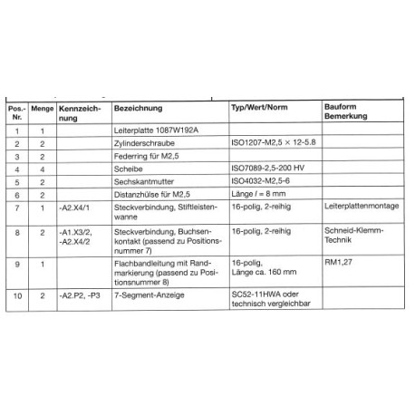 Bausatz Baugruppe A5.B2