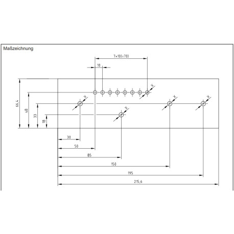 Frontplatte zu Baugruppe A1.A2