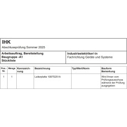 Leiterplatte IEGS 1087S251A