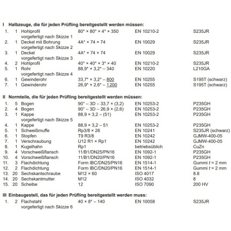 Halbzeuge, Normteile, Einbaugestell III