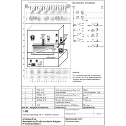 Bausatz Platine Prozesssimulation Pos.1-7