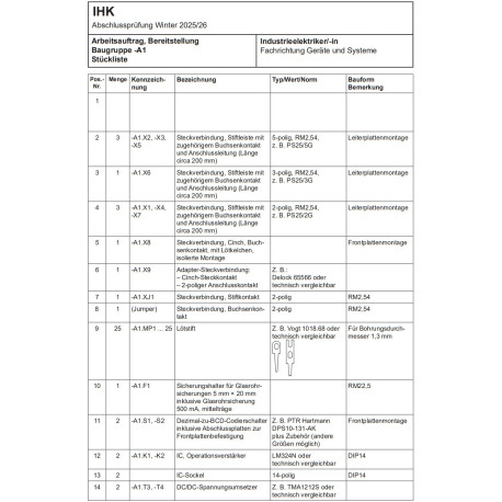 Baugruppe A1 Seite 4-6