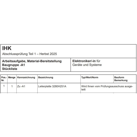 Leiterplatte 3280H251A