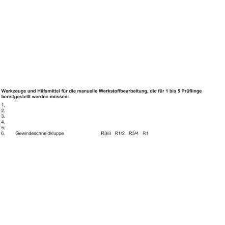 REMS Gewindeschneidkluppe eva Set R 3/8 - 1 1/4""""