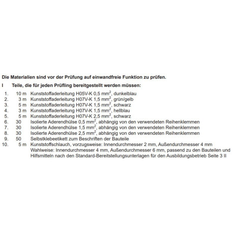 Bausatz Elektro und Pneumatik Seite 8