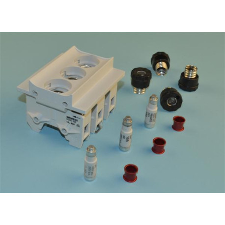 Neozed-Sicherungsblock 3 pol. 10 A