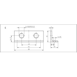 Einführungswinkel (3 Stück werden benötigt)
