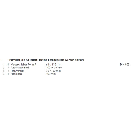 Haarwinkel 75 x 50 mm