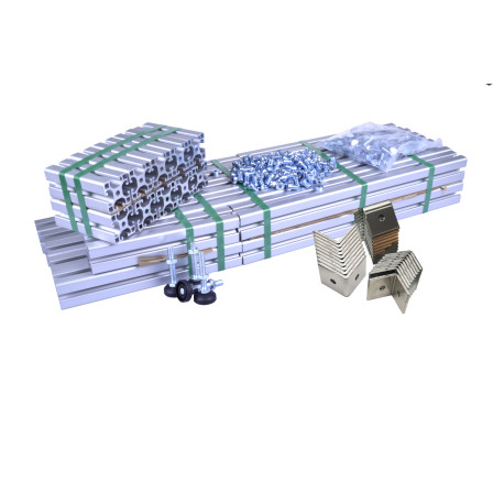 Bauteile Profil- und Materialbaukasten NUT 10mm