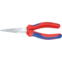 KNIPEX VDE-Telefonzange 160 mm flache breite Backen