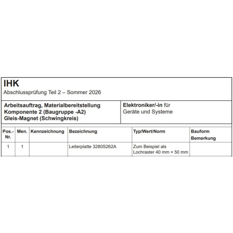Leiterplatte 3280S262A