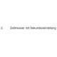Stoppuhr mit Sekundenanzeige