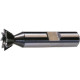 Winkelfräser HSSE5 DIN 1833D H 45 Grad 25 mm Schaft DIN 1835B HSSE5