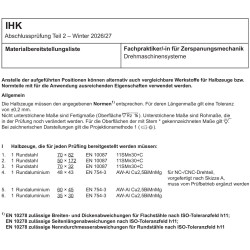 Halbzeuge