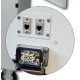 Schaltschrankadapterplatte für 2 Stück RJ45